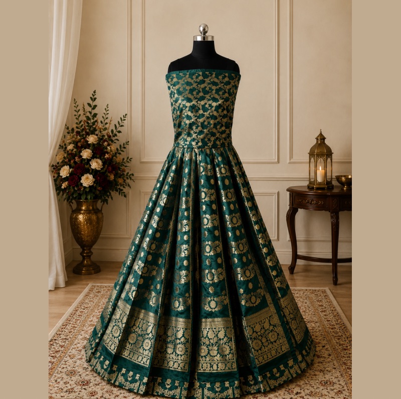 Semi stitched Lehenga • BB03